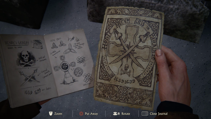 The game has several puzzles and numerous optional opportunities for Nathan Drake to find extra things to jot in his journal.
